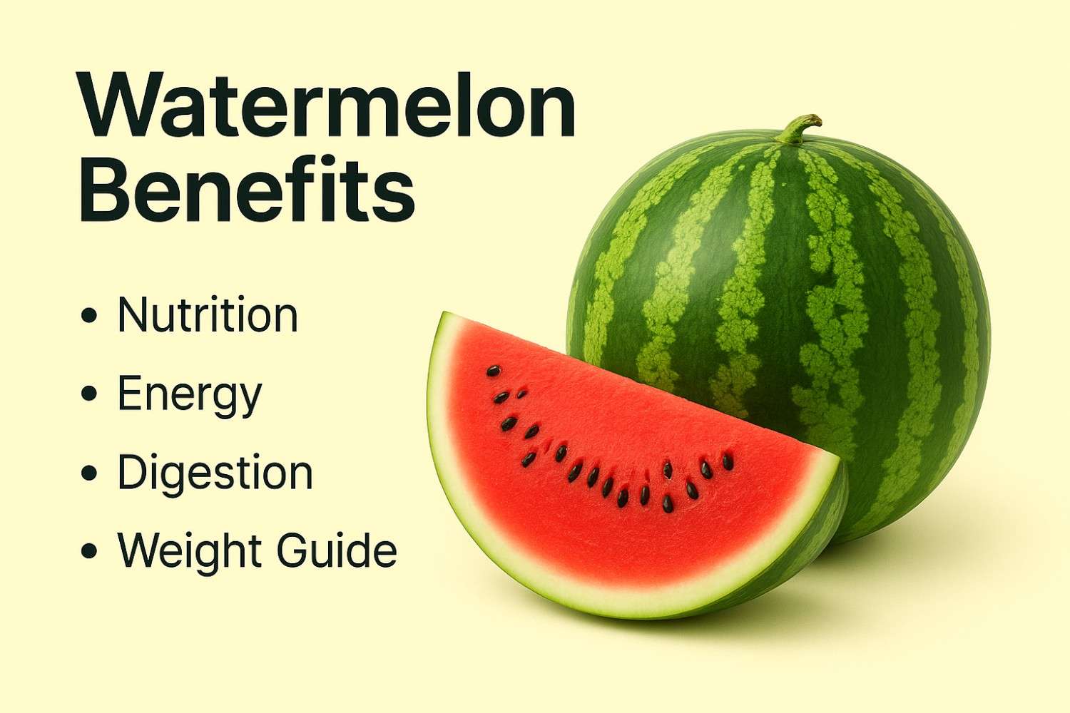 Watermelon Benefits