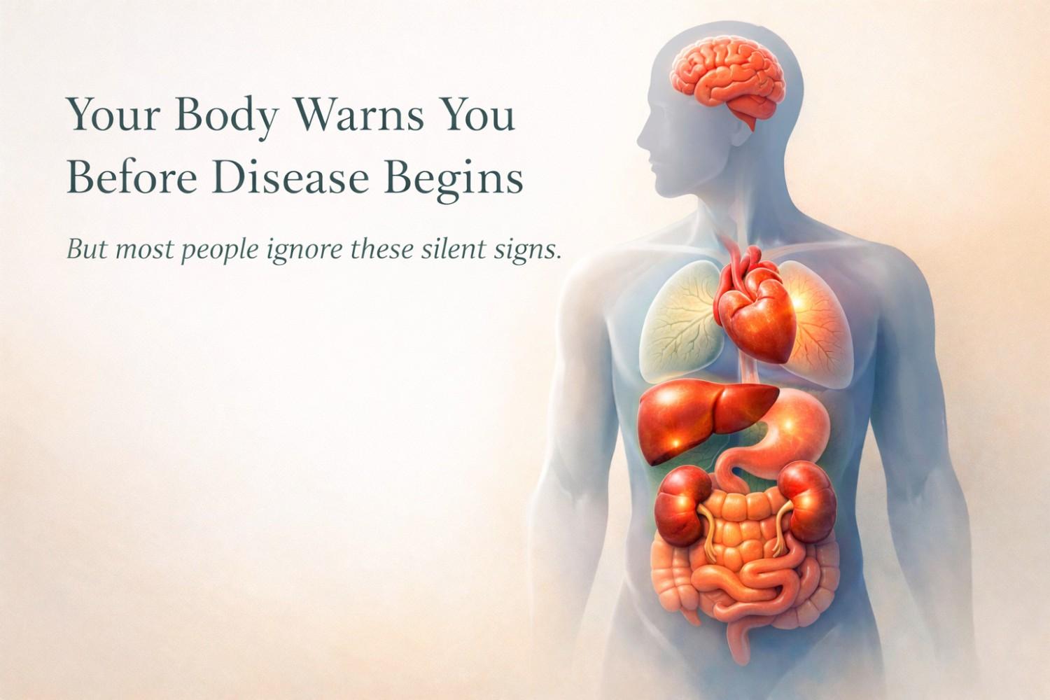 silent signs your body is unhealthy